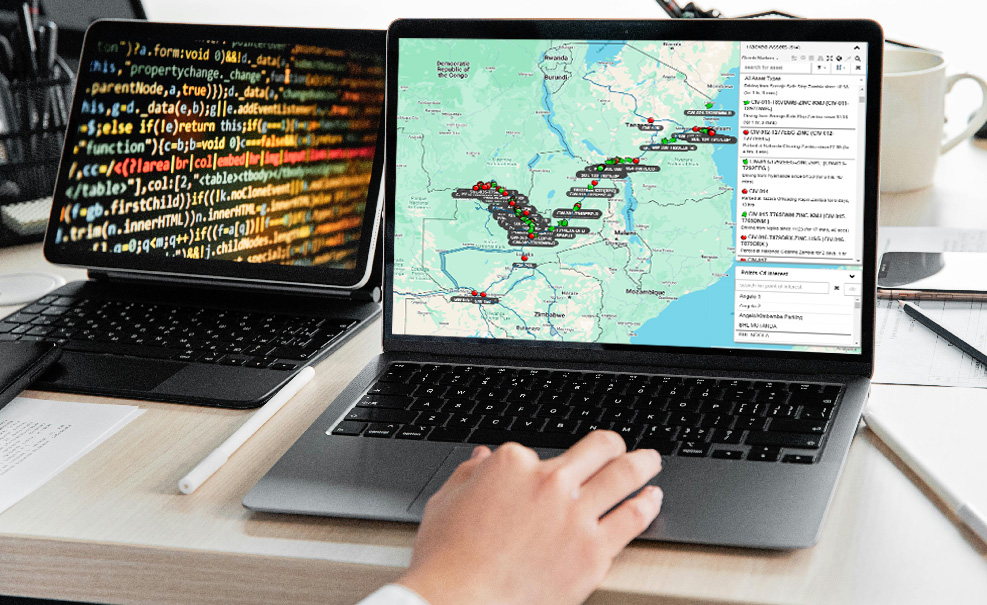 GPS tracking for mining oil and gas - RTTVP road and rail